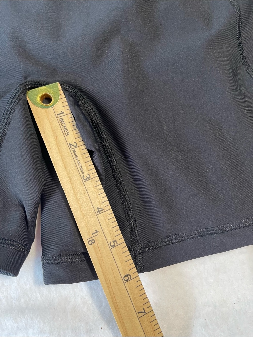 Old Navy Active Black Long Sleeve Athletic Unitard Romper Biker Short One Piece - Picture 4 of 7
